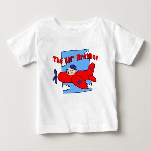 パイロットリトルブラザー ベビーTシャツ (正面)