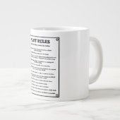 パイロットルールジャンボマグ ジャンボコーヒーマグカップ (正面右)