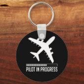パイロット中 キーホルダー (正面)