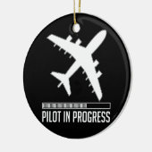 パイロット中 セラミックオーナメント (左)