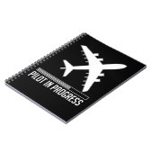 パイロット中 ノートブック (左側)