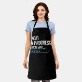 パイロット中Aviaの読み込み中 エプロン (着用した状態)