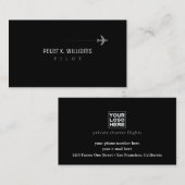 パイロット付き名刺 名刺 (正面/裏面)