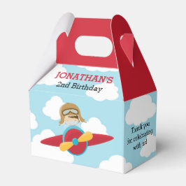 パイロット優先ボックス航空赤と青 フェイバーボックス