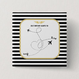 パイロット先航空 缶バッジ