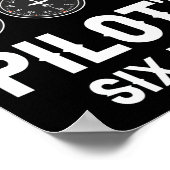 パイロット六箱航空楽器 ポスター (角)