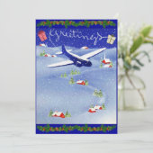 パイロット写真クリスマスホリデーカードセット シーズンカード (スタンド正面)