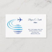 パイロット名刺 コーリングカード (正面)