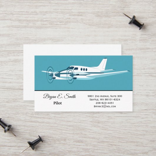 パイロット名刺 コーリングカード (正面/裏面インサイチュ)