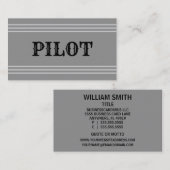 パイロット名刺 名刺 (正面/裏面)