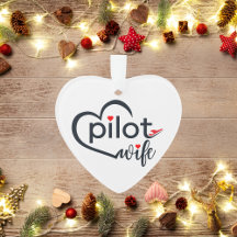 パイロット妻タイポグラフィ&飛行機シンプル，ミニマリスト