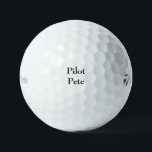 パイロット用カスタマイズ Titleist Pro V1 ゴルフボール<br><div class="desc">パイロットへのプレゼント。パイロット用ゴルフボール。 Titleist Pro V1。 パイロットへの父の日プレゼント。 パイロットへの誕生日プレゼント。</div>