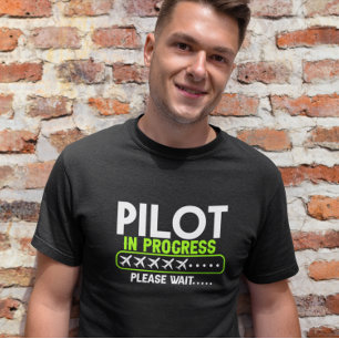 パイロット積込航空学校 Tシャツ