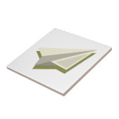 パイロット紙飛行機デザイン タイル (側面)