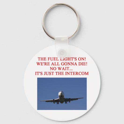 パイロット航空ジョーク キーホルダー (正面)