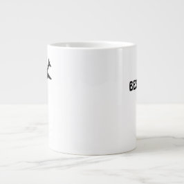 パイロット航空パパのおもしろい着陸ストップ猫 ジャンボコーヒーマグカップ