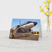 パイロット誕生日カード カード (黄色い花)