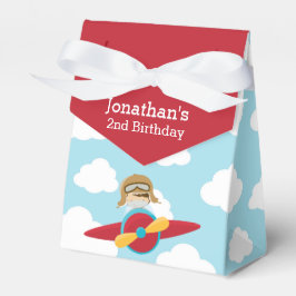 パイロット赤い機好みボックス(可愛い雲) フェイバーボックス