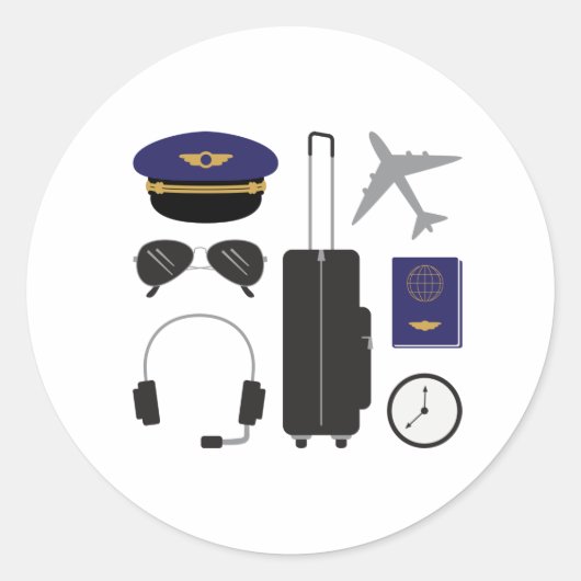 パイロット項目 ラウンドシール (正面)