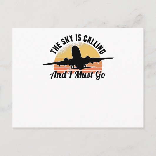 パイロット飛行機エンジンフライヤーことわざホビパイロット ポストカード (正面)