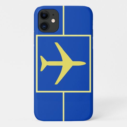 パイロット飛行機航空飛んでいるiPhone 11ケース Case-Mate iPhoneケース (裏面)