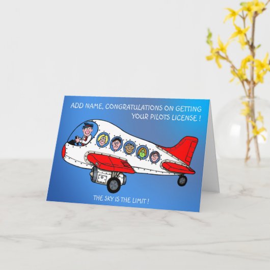 パイロット カード (黄色い花)