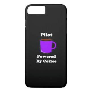 "パイロット" コーヒーで飛ぶ iPhone 8 PLUS/7 PLUSケース