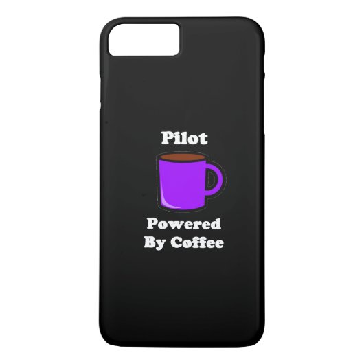 "パイロット" コーヒーで飛ぶ Case-Mate iPhoneケース (裏面)