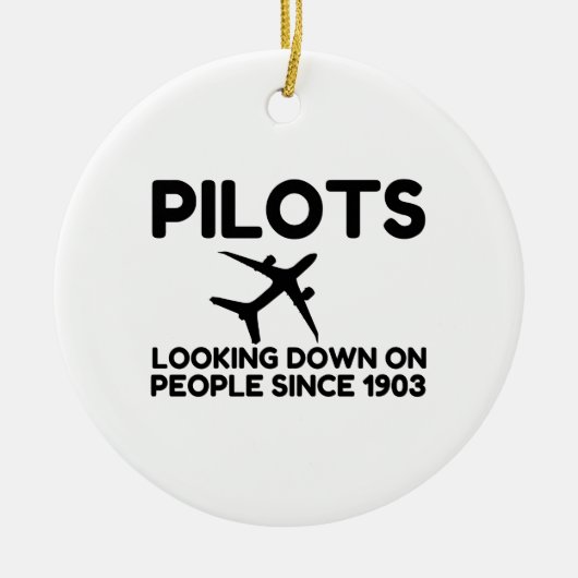パイロット セラミックオーナメント (正面)