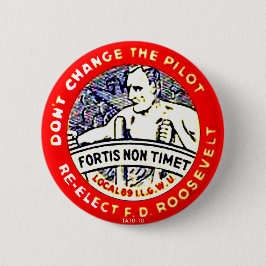 パイロット-ボタン--を変えないで下さい 缶バッジ