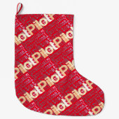 パイロット ラージクリスマスストッキング (正面)