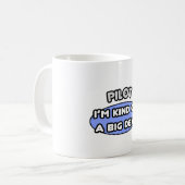 パイロット...大きな取引の種類 コーヒーマグカップ (正面左)