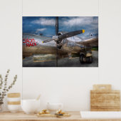 パイロット - 飛行機 - B-29 スーパーフォートレス ポスター (キッチン)