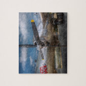 パイロット-飛行機- B-29 Superfortress ジグソーパズル (縦)