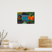 パイロットPear Create LabelEl Dorado County, CA ポスター (キッチン)