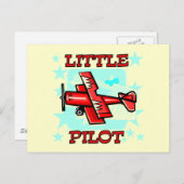 パイロットTシャツとギフト ポストカード (正面/裏面)