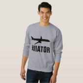 パイロットTシャツ スウェットシャツ (正面フル)