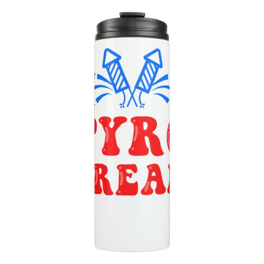 パイロフリーク花火の花火の花火ギフト タンブラー (正面)