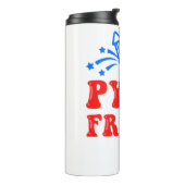 パイロフリーク花火の花火の花火ギフト タンブラー (回転左)