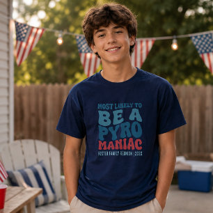 パイロマニア予備軍のカスタムデザイン Tシャツ
