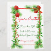 パインとザクロ招待状 招待状 (正面/裏面)