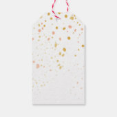 パインとシナモンのアップル 自然のクリスマス ギフトタグ (裏面)