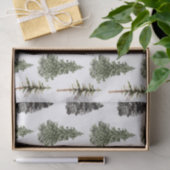 パインアンドスプルスツリーウッドランドフォレストティッシュペーパー 薄葉紙 (ギフト)