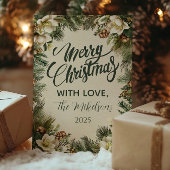 パインアンドベリーウィンターホリデイ シーズンカード