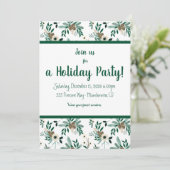 パインアンドホリーホリデーパーティー 招待状 (スタンド正面)