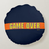 パインインインベーダーズ – パイナップル帝国レトロゲームシリーズ ラウンドクッション (裏面)