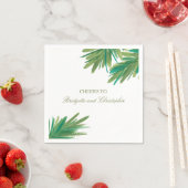パインウッズの水彩 |結婚披露宴 スタンダードカクテルナプキン (インサイチュ)