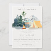 パインウッズキャンピングマウンテンリハーサルディナー 招待状 (正面)