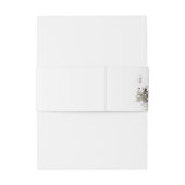 パインウッズマウンテンランドスケープ結婚スケッチ 招待状ベリーバンド (裏面例)