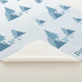 パインウッズ |冬 |名前をカスタムする シェルパブランケット (3/4)